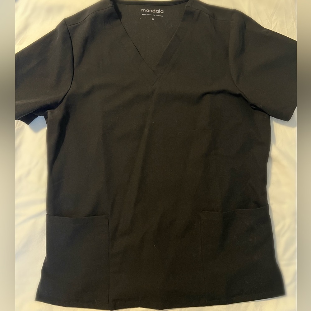 Mandala scrub top